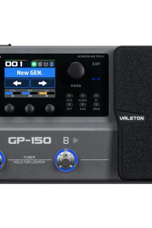 Valeton GP-150 Procesador Multiefectos para Guitarra - Más de 200 Efectos y Modelado HD